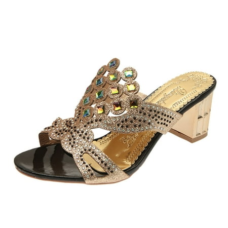 WANYNG Sandals For Women Ladies Heel High Heel Fish Mouth Casual Bohemian Beach Shoes Rhinestone Slippers Women Beach Sandals Size 6.5 Flat Foot Sandals
WANYNG Sandals For Women Ladies Heel High Heel Fish Mouth Casual Bohemian Beach Shoes Rhinestone Slippers Women Beach Sandals Size 6.5 Flat Foot Sandals