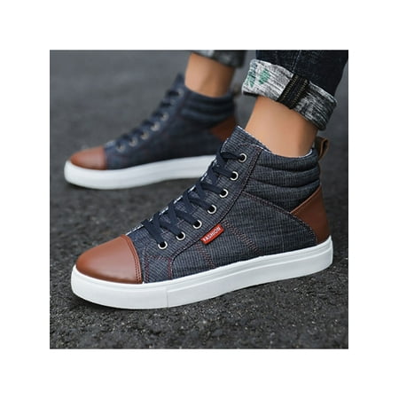 Fangasis Men s Lightweight High Top Walking Shoes Driving Lace Up Ankle Boots Breathable Comfortable Casual Sneakers
Fangasis Men s Lightweight High Top Walking Shoes Driving Lace Up Ankle Boots Breathable Comfortable Casual Sneakers