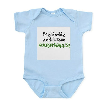 CafePress - Daddy And I Love (Paintball!) Infant Bodysuit - Baby Light Bodysuit Size Newborn - 24 Months
CafePress - Daddy And I Love (Paintball!) Infant Bodysuit - Baby Light Bodysuit Size Newborn - 24 Months