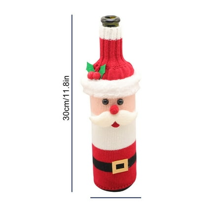 Christmas Decorations Cartoon Knitted Cloth Snowman Christmas Wine Set Christmas Wine Bottle Set Gifts for Family
Christmas Decorations Cartoon Knitted Cloth Snowman Christmas Wine Set Christmas Wine Bottle Set Gifts for Family