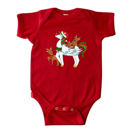 Inktastic Cute Christmas Unicorn with Reindeer and Santa Hat Gift Baby Boy or Baby Girl Bodysuit
Inktastic Cute Christmas Unicorn with Reindeer and Santa Hat Gift Baby Boy or Baby Girl Bodysuit