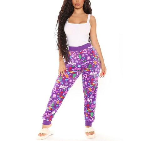 Amuver Women Christmas Lounge Pants Fashion Holiday Print Elastic Waist Loose Pajama Pants
Amuver Women Christmas Lounge Pants Fashion Holiday Print Elastic Waist Loose Pajama Pants