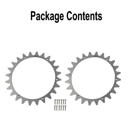 Premium Stainless Steel Spikes for Worx L Model Polished Countersunk Screw Holes
Premium Stainless Steel Spikes for Worx L Model Polished Countersunk Screw Holes