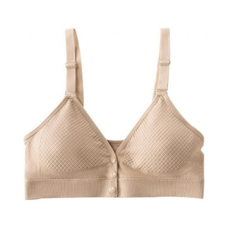 Popvcly Women s Breastfeeding Bra Plus Size Front Closure Bra Seamless Elastic Maternity Underwear
Popvcly Women s Breastfeeding Bra Plus Size Front Closure Bra Seamless Elastic Maternity Underwear