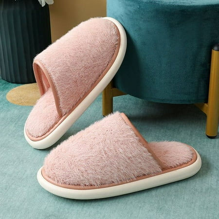 CoCopeaunt Womens winter indoor slippers warm plush home Womens slippers autumn and winter shoes home flat floor home soft bedroom 
CoCopeaunt Womens winter indoor slippers warm plush home Womens slippers autumn and winter shoes home flat floor home soft bedroom