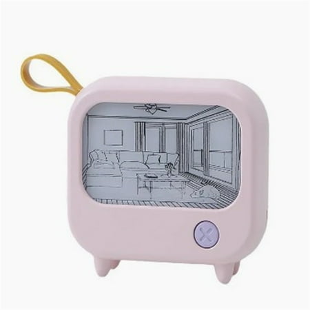 LED Night Light Cute TV Painting Design Learning Table Lamp USB Charging 2-Level Lighting Mini Desktop Light Birthday Gift
LED Night Light Cute TV Painting Design Learning Table Lamp USB Charging 2-Level Lighting Mini Desktop Light Birthday Gift