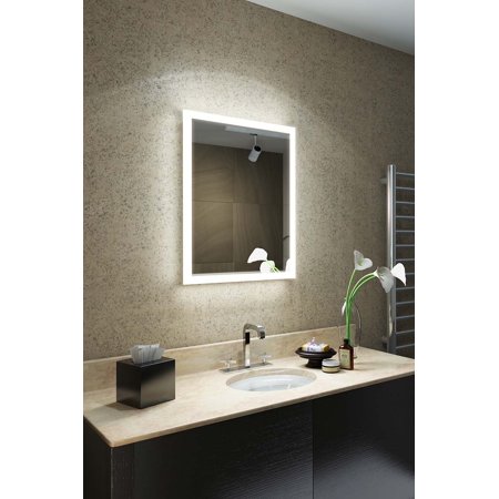 Cara Shaver Edge LED Bathroom Mirror with demister pad & sensor k1416i