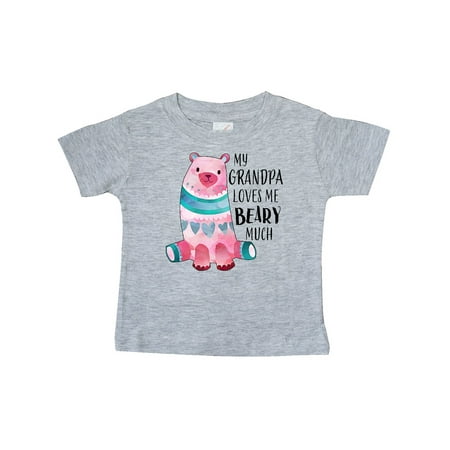 Inktastic My Grandpa Loves Me Beary Much with Cute Bear Gift Baby Boy or Baby Girl T-Shirt
Inktastic My Grandpa Loves Me Beary Much with Cute Bear Gift Baby Boy or Baby Girl T-Shirt