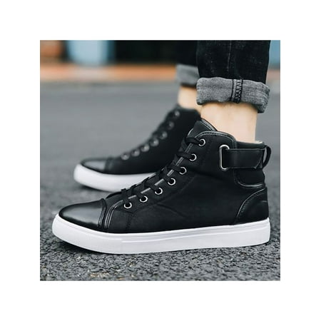 Tenmix Mens Comfortable Casual Sneakers Lightweight Flat Ankle Boots Breathable Fashion High Top Shoes
Tenmix Mens Comfortable Casual Sneakers Lightweight Flat Ankle Boots Breathable Fashion High Top Shoes