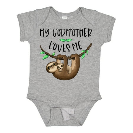 Inktastic My Godmother Loves Me Cute Sloth and Baby Gift Baby Boy or Baby Girl Bodysuit
Inktastic My Godmother Loves Me Cute Sloth and Baby Gift Baby Boy or Baby Girl Bodysuit