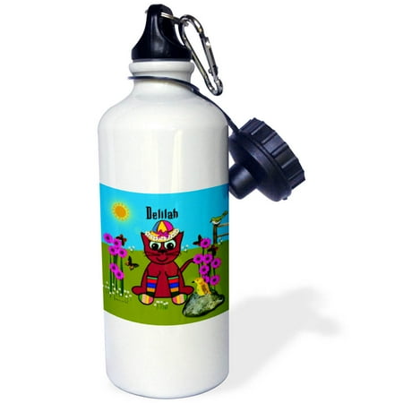 3dRose Delilah - Decorative SmudgeArt Art Design - Cat In Rainbow Socks Sports Water Bottle 21oz
3dRose Delilah - Decorative SmudgeArt Art Design - Cat In Rainbow Socks Sports Water Bottle 21oz