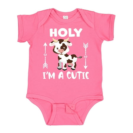 Inktastic I m a Cutie White and Brown Holstein Cow with Arrows Gift Baby Boy or Baby Girl Bodysuit
Inktastic I m a Cutie White and Brown Holstein Cow with Arrows Gift Baby Boy or Baby Girl Bodysuit