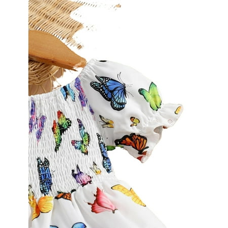 Boho All Over Print Scoop Neck A Line Short Sleeve White Baby Dresses (Baby s)
Boho All Over Print Scoop Neck A Line Short Sleeve White Baby Dresses (Baby s)