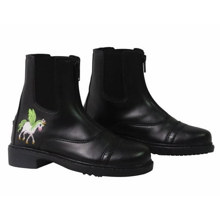 TuffRider Children s Unicorn Starter Front Zip Paddock Boots