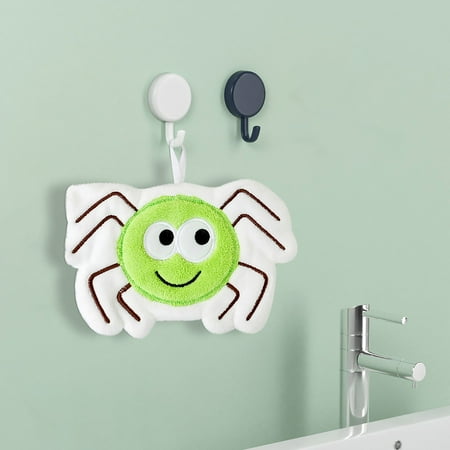 CaiTeLin Halloween Spider Hand Towel Hanging Type Absorbent Soft Coral Fleece Bathroom Children s Hand Towel
CaiTeLin Halloween Spider Hand Towel Hanging Type Absorbent Soft Coral Fleece Bathroom Children s Hand Towel