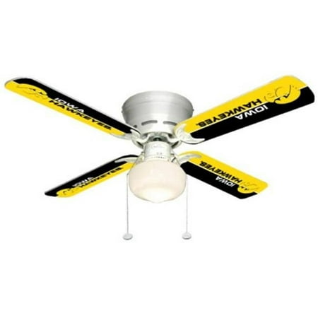 New NCAA IOWA HAWKEYES 42 in. Ceiling Fan