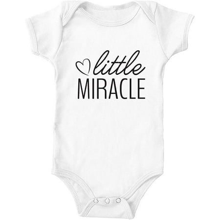 Tickled Teal Little Miracle Baby Onesie