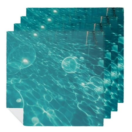 WENZZ Bubbles Polyester Cloth Napkins Reusable Machine Washable Fabric for Events Dinner Napkin Dining Table Kitchen Party Housewarming Farmhouse Decor 4 PCS
WENZZ Bubbles Polyester Cloth Napkins Reusable Machine Washable Fabric for Events Dinner Napkin Dining Table Kitchen Party Housewarming Farmhouse Decor 4 PCS