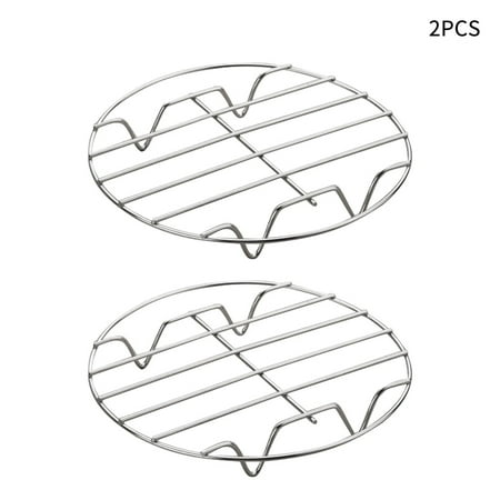 2pcs Durable Stainless Steel Freestanding Steam Rack Baking Tool Heat
2pcs Durable Stainless Steel Freestanding Steam Rack Baking Tool Heat