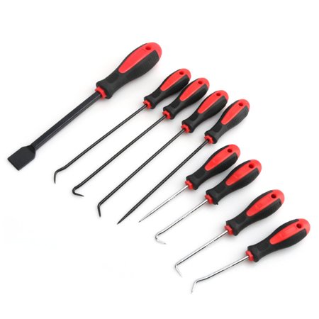 VEAREAR Essential Hardware tools 9Pcs Oil Seal Puller Mini Hook Corrosion Resistant Crooked Car Oil Seal Hook Suit for Auto repair 
VEAREAR Essential Hardware tools 9Pcs Oil Seal Puller Mini Hook Corrosion Resistant Crooked Car Oil Seal Hook Suit for Auto repair