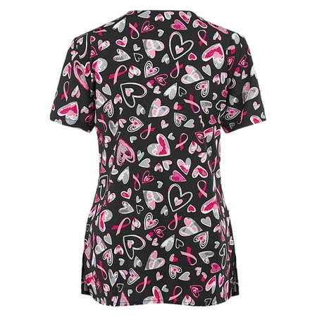 Cakiesky Workwear Shirts Women Quick-Dry V Neck Nursing Work Tops with Pockets Black L
Cakiesky Workwear Shirts Women Quick-Dry V Neck Nursing Work Tops with Pockets Black L