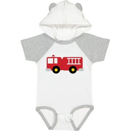 Inktastic Fire Truck Childs Fireman Gift Baby Boy or Baby Girl Bodysuit