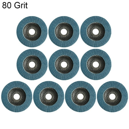 Feiruifan 10Pcs 4.5inch 40-120 Grit Flap Sanding Disc Grinding Wheels for Angle Grinder
Feiruifan 10Pcs 4.5inch 40-120 Grit Flap Sanding Disc Grinding Wheels for Angle Grinder