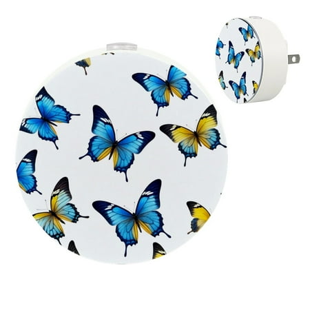 YZUOUZY Night Lights Plug into Wall Lamps for Bedroom Small Lamps Set of 2 Butterfliess Yellow Blue Insect
YZUOUZY Night Lights Plug into Wall Lamps for Bedroom Small Lamps Set of 2 Butterfliess Yellow Blue Insect