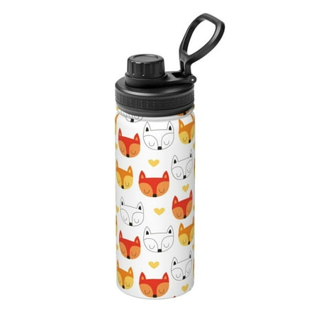 Salouo Cute Fox with Heart for 18oz Stainless Steel Vacuum Insulated Tumbler Coffee Travel Mug Spill Proof with Lid Thermos Cup for Keep Hot/Ice Coffee Tea and Beer
Salouo Cute Fox with Heart for 18oz Stainless Steel Vacuum Insulated Tumbler Coffee Travel Mug Spill Proof with Lid Thermos Cup for Keep Hot/Ice Coffee Tea and Beer