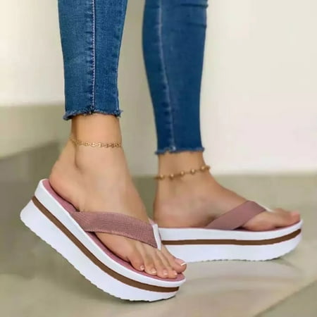 MRULIC slippers for women Women s Plus Size Casual Platform Color Matching Flip-flop Sandals And Slippers house slippers for women Pink + US:7.5
MRULIC slippers for women Women s Plus Size Casual Platform Color Matching Flip-flop Sandals And Slippers house slippers for women Pink + US:7.5