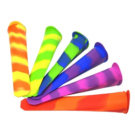 NUOLUX 6pcs Ice Cream Mould Silicone Non-conjoined Popsicle Mould (Random Color)
NUOLUX 6pcs Ice Cream Mould Silicone Non-conjoined Popsicle Mould (Random Color)
