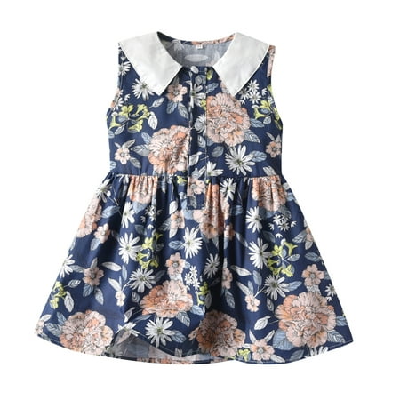 Toddler Girls Sleeveless Floral Prints Dress Dance Party Princess Dresses Clothes for 3-4 Years
Toddler Girls Sleeveless Floral Prints Dress Dance Party Princess Dresses Clothes for 3-4 Years