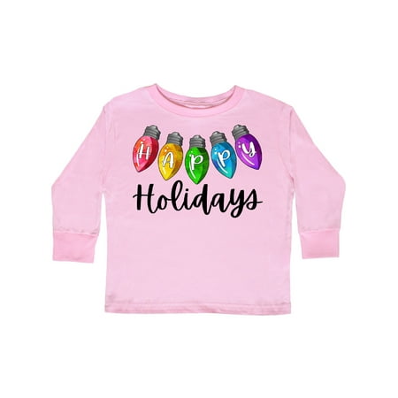 Inktastic Happy Holidays Rainbow Christmas Lights Gift Toddler Boy or Toddler Girl Long Sleeve T-Shirt
Inktastic Happy Holidays Rainbow Christmas Lights Gift Toddler Boy or Toddler Girl Long Sleeve T-Shirt