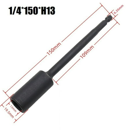 150mm Deepen Socket Wrenches Hexagon Nut Driver Bit Magnetic Retractable H7-H14
150mm Deepen Socket Wrenches Hexagon Nut Driver Bit Magnetic Retractable H7-H14