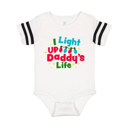 Inktastic Christmas I Light up Daddys Life with Lights Gift Baby Boy or Baby Girl Bodysuit
Inktastic Christmas I Light up Daddys Life with Lights Gift Baby Boy or Baby Girl Bodysuit