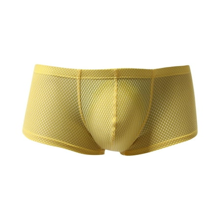 DORKASM Mens Underwear Boxers Comfortable Soft Mens Bikini Underwear Large Briefs for Men Yellow M
DORKASM Mens Underwear Boxers Comfortable Soft Mens Bikini Underwear Large Briefs for Men Yellow M