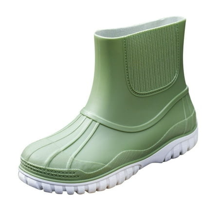 XINSHIDE Shoes Mens Fashion Thick Sole Rain Boots High Top Non Slip Waterproof Shoes Overfoot Rain Boots Shoes For Men
XINSHIDE Shoes Mens Fashion Thick Sole Rain Boots High Top Non Slip Waterproof Shoes Overfoot Rain Boots Shoes For Men