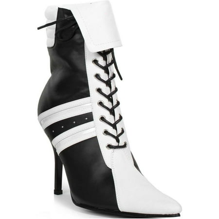 Ellie Shoe E-457-REF 4.5 Heel Ankle Referee Boot 7 / Black