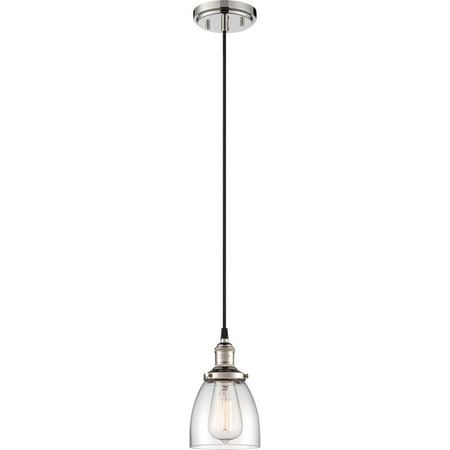 Pendants 1 Light With Polished Nickel Finish Metal E12 Incandescent 5 inch 100 Watts
Pendants 1 Light With Polished Nickel Finish Metal E12 Incandescent 5 inch 100 Watts