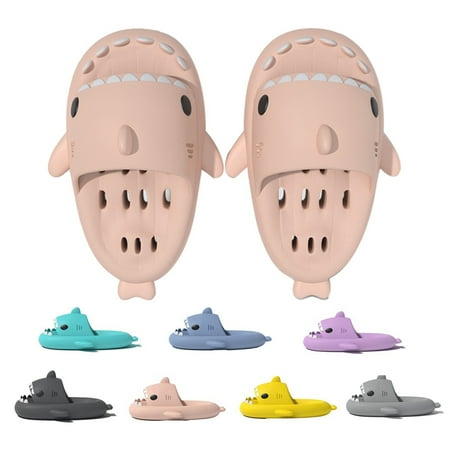 RSRZRCJ Unisex Cute Shark Hollow Out Slippers Women Men Quick-Drying Massage Slippers Beach/Pool/Shower/Bathing Non-Slip Slippers Super Soft Open Toe Thick-Soled Sliders
RSRZRCJ Unisex Cute Shark Hollow Out Slippers Women Men Quick-Drying Massage Slippers Beach/Pool/Shower/Bathing Non-Slip Slippers Super Soft Open Toe Thick-Soled Sliders