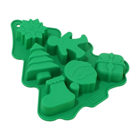 Christmas Silicone Cake Mold | DIY Baking Mold for Kids| Christmas Tree Shape Decorative Candy Molds for Men Women Santa Snowman Shape Moulds for Clay
Christmas Silicone Cake Mold | DIY Baking Mold for Kids| Christmas Tree Shape Decorative Candy Molds for Men Women Santa Snowman Shape Moulds for Clay