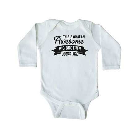 Inktastic This is What an Awesome Big Brother Looks Like Gift Baby Boy Long Sleeve Bodysuit
Inktastic This is What an Awesome Big Brother Looks Like Gift Baby Boy Long Sleeve Bodysuit