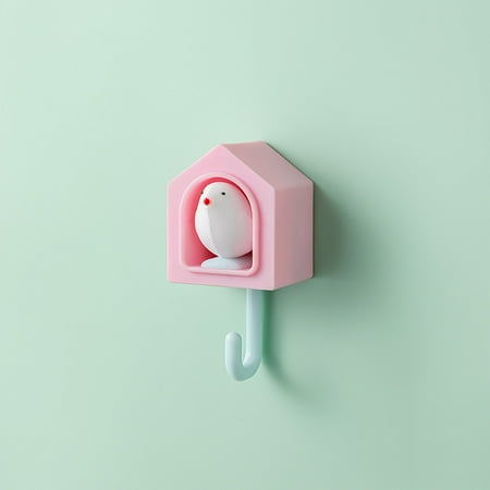 Menrkoo Home Edit Storage Edition Cute Cartoon Bird Hook Punching Free Strong Adhesive Hook Wall Coat Hook Multifunctional Household Hook Pink One Size
Menrkoo Home Edit Storage Edition Cute Cartoon Bird Hook Punching Free Strong Adhesive Hook Wall Coat Hook Multifunctional Household Hook Pink One Size