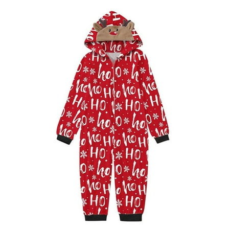 Amuver Family Matching Christmas Jumpsuits Pajamas Letter/Santa/Tree/Print Hooded Long Sleeve Playsuits Autumn Zipper Long Rompers
Amuver Family Matching Christmas Jumpsuits Pajamas Letter/Santa/Tree/Print Hooded Long Sleeve Playsuits Autumn Zipper Long Rompers
