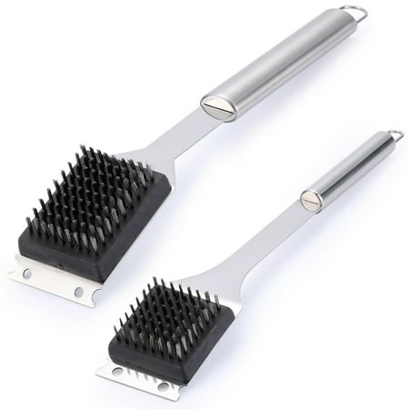 Hot Clearance! Pedty 2*Wire Grill Brush 16.5 Inches & 14 Inches Wire Bbq Grill Brush for Outdoor Grill 304 Stainless Steel Cleaning Brush Bbq Grill Accessories│Wire Grill Cleaning Brush
Hot Clearance! Pedty 2*Wire Grill Brush 16.5 Inches & 14 Inches Wire Bbq Grill Brush for Outdoor Grill 304 Stainless Steel Cleaning Brush Bbq Grill Accessories│Wire Grill Cleaning Brush