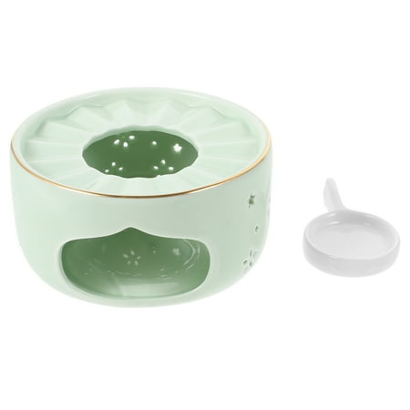 NUOLUX 1 Set Ceramic Teapot Warmer Household Teapot Heating Base Tea Heater (Light Green)
NUOLUX 1 Set Ceramic Teapot Warmer Household Teapot Heating Base Tea Heater (Light Green)