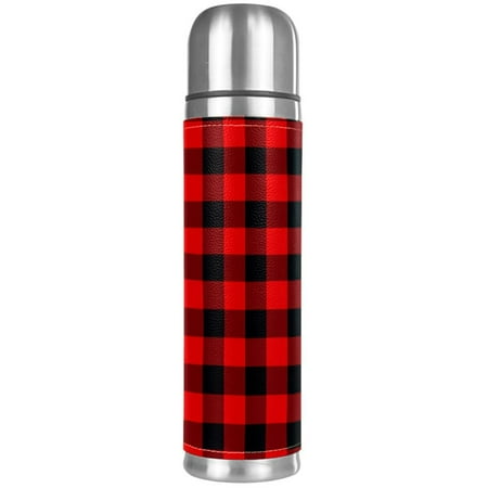 Red & Black Scottish Plaid Pattern Premium Insulated Water Bottle - Water Mug with Food-Grade PP Vacuum Insulated Leak-proof BPA-Free
Red & Black Scottish Plaid Pattern Premium Insulated Water Bottle - Water Mug with Food-Grade PP Vacuum Insulated Leak-proof BPA-Free