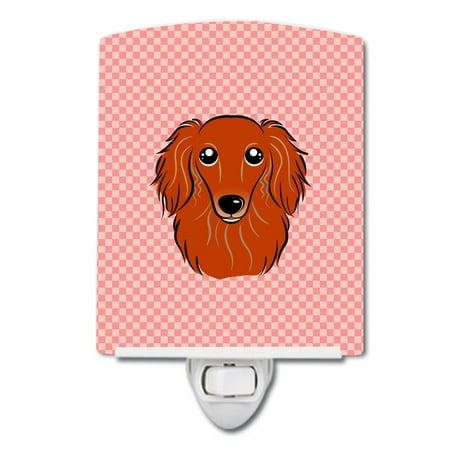 Caroline s Treasures BB1214CNL Checkerboard Pink Longhair Red Dachshund Ceramic Night Light 6x4x3 multicolor
Caroline s Treasures BB1214CNL Checkerboard Pink Longhair Red Dachshund Ceramic Night Light 6x4x3 multicolor