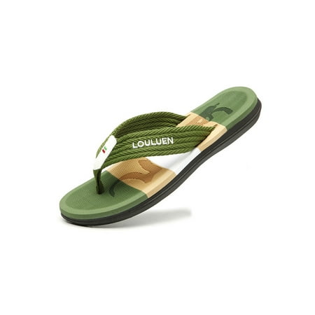 UKAP Men Flip Flops Open Toe Thong Sandals Flat Slides Comfort Slip On Flats Men s Clip Breathable Army Green 10.5
UKAP Men Flip Flops Open Toe Thong Sandals Flat Slides Comfort Slip On Flats Men s Clip Breathable Army Green 10.5
