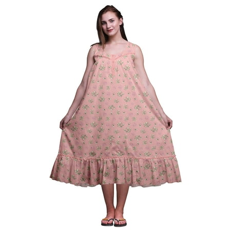 Bimba Peach3 Floral Lemur & Anemone Cotton Nightgowns For Women Mid-Calf Printed Sleepwear Night Dress X-Small
Bimba Peach3 Floral Lemur & Anemone Cotton Nightgowns For Women Mid-Calf Printed Sleepwear Night Dress X-Small